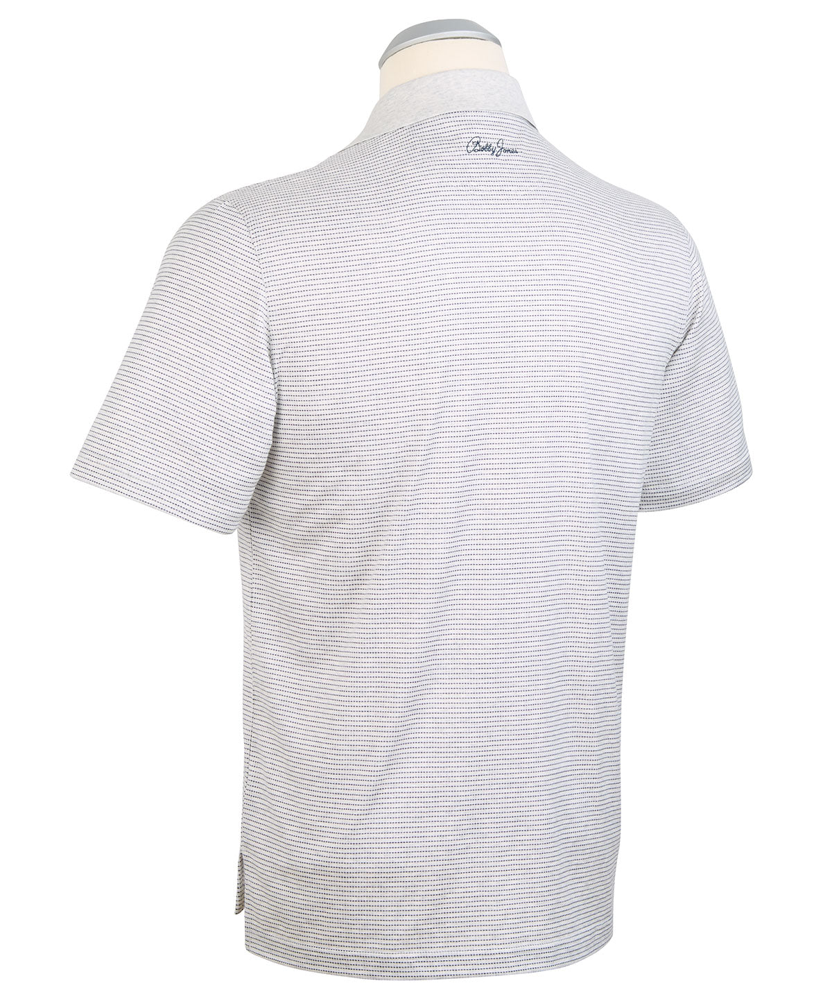Signature 100% Mercerized Cotton Boomer Grid Polo Shirt