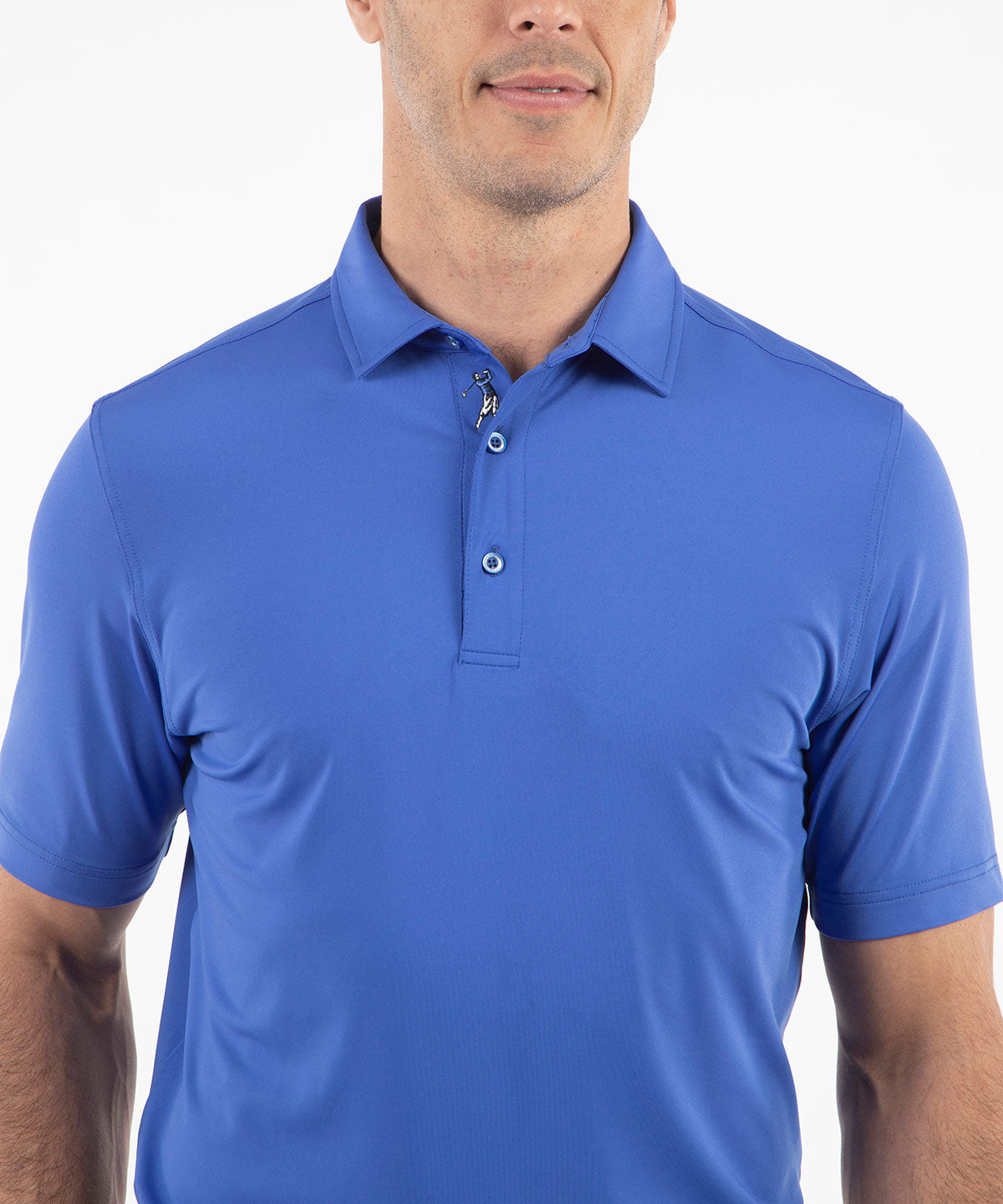 Performance Jersey Solid Polo Shirt