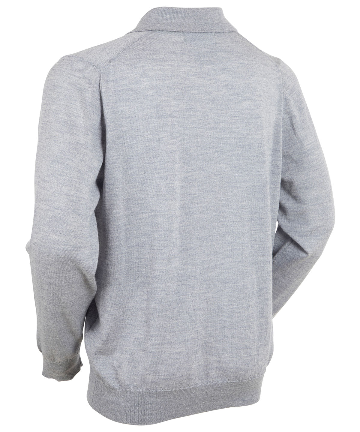 Signature Ultra Light 100% Merino Wool Long-Sleeve Polo Sweater