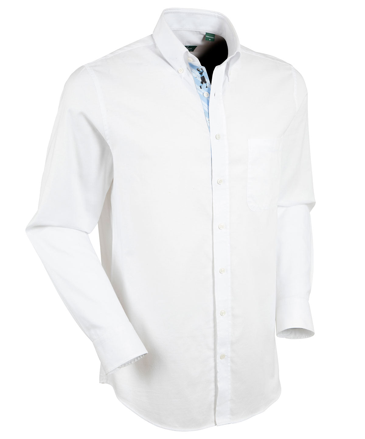 Signature 100% Cotton Oxford Solid Button-Down Shirt