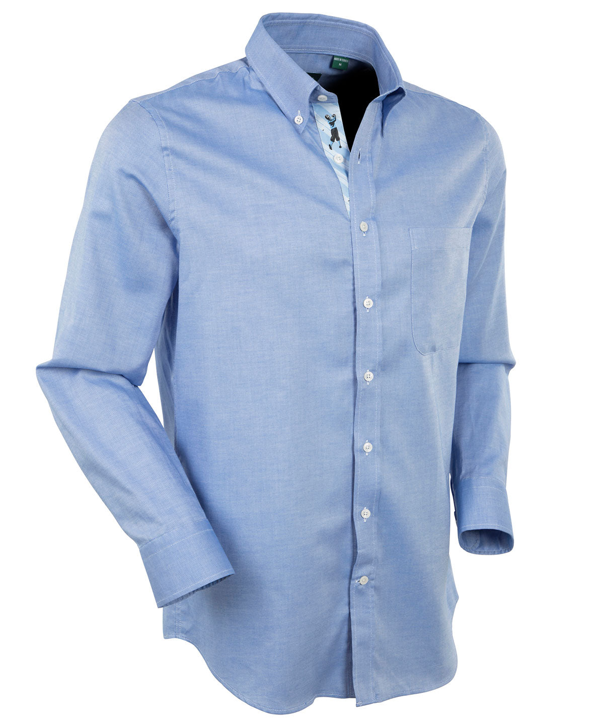 Signature 100% Cotton Oxford Solid Button-Down Shirt - Trim Fit
