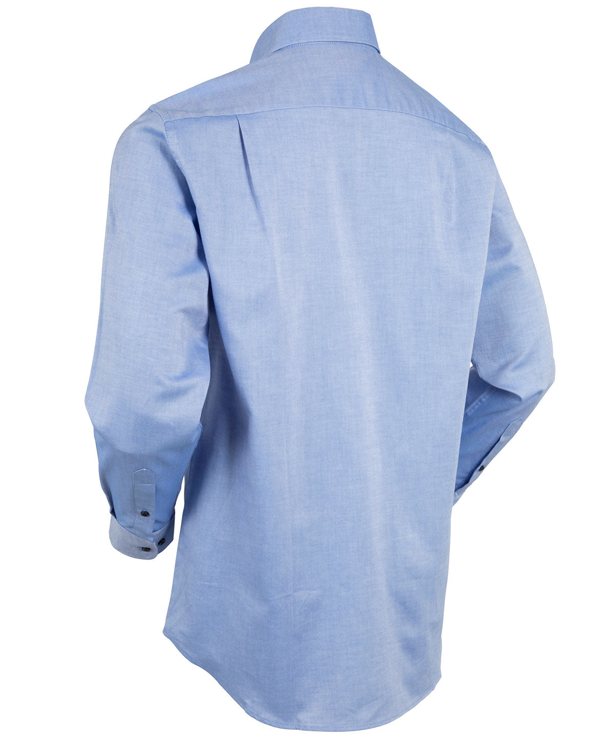 Signature Oxford Long Sleeve Sport Shirt with Contrast Buttons