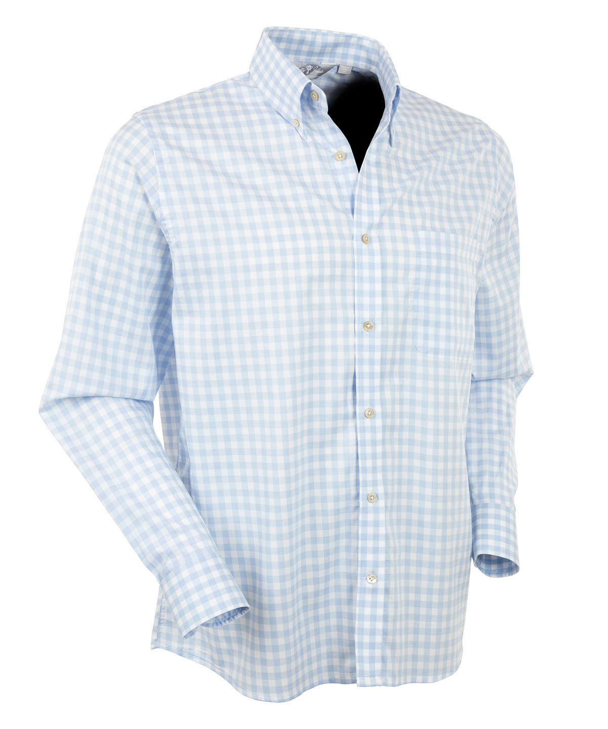 Heritage Italian Luxe Cotton Twill Sport Shirt - Blue