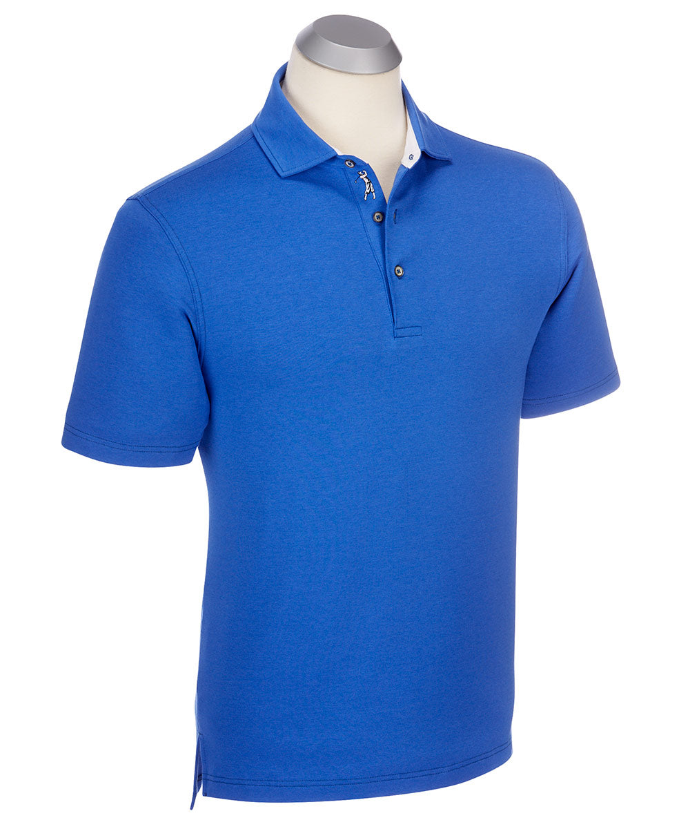 eFX Performance Cotton Solid Short Sleeve Polo Shirt